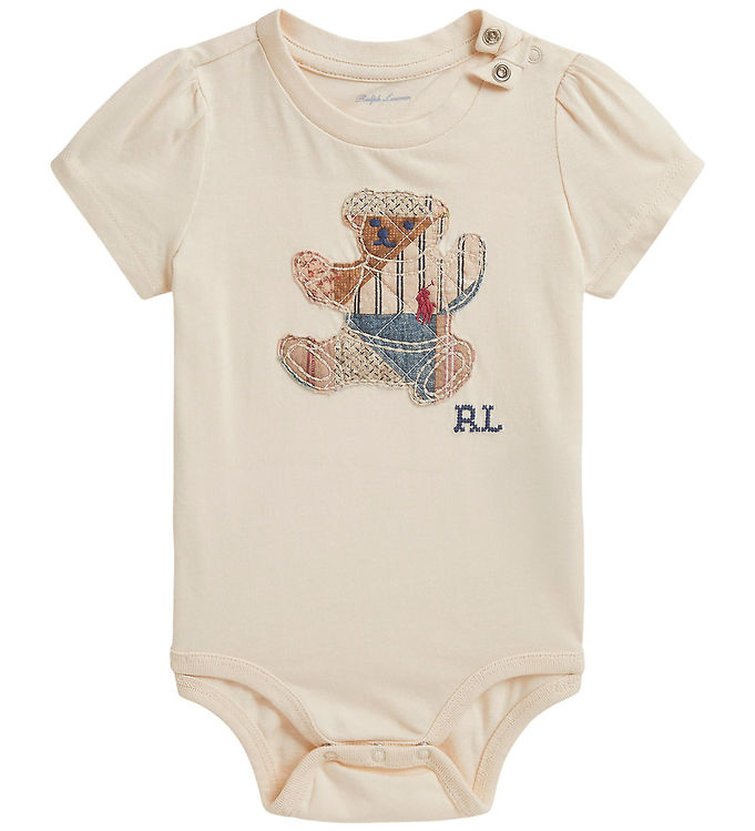 Polo Ralph Lauren Body k/æ - Lakeside Beige m. Print