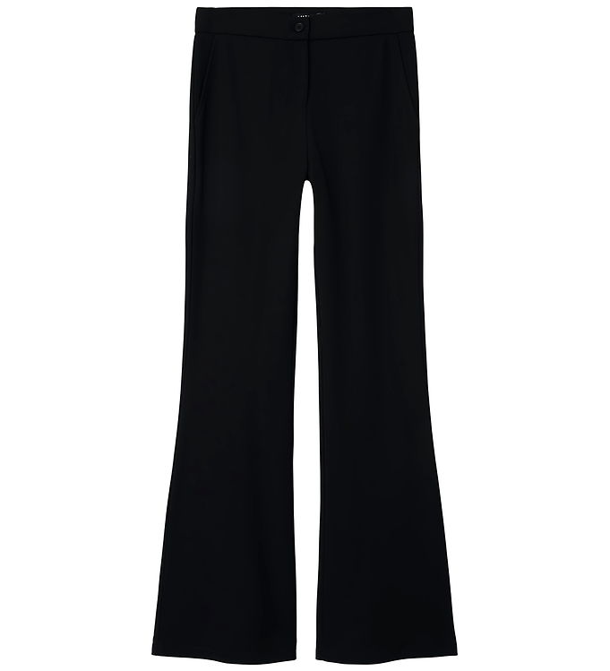 LMTD Bukser - NlfRette - Bootcut Pant - Sort