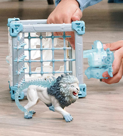 Schleich Eldrador - BattleCave Ice Lion - 42766