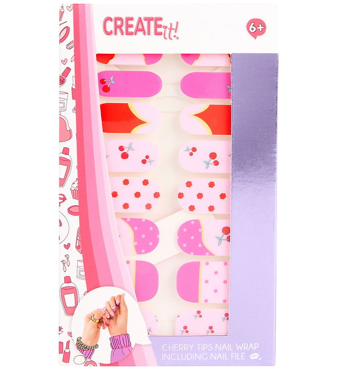 Create It Negleklistermærker - Fake Nail Stickers