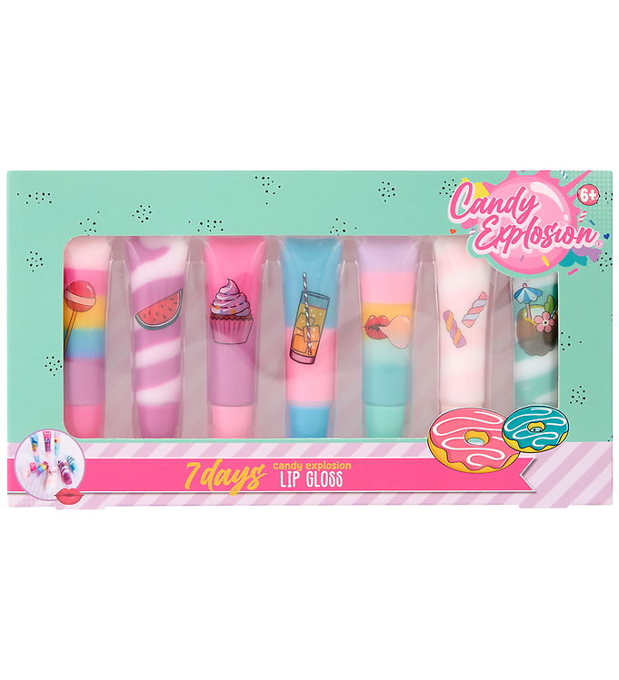 Canenco Create It Lip Glosser - Lipgloss - Candy Explosion - 7-pak