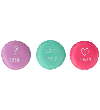 Create It Lip Balm - Macaron - 3-pak
