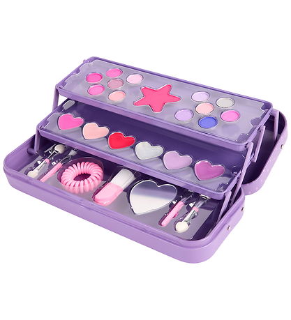 Create It Makeup - 3 Layered Makeup Tin - Lilla