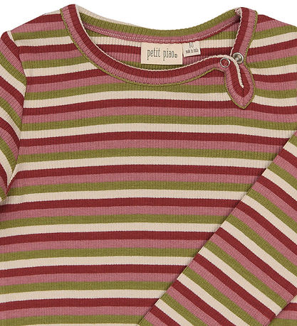 Petit Piao Body l/æ - PpSong - Dusty Rose Multistriped