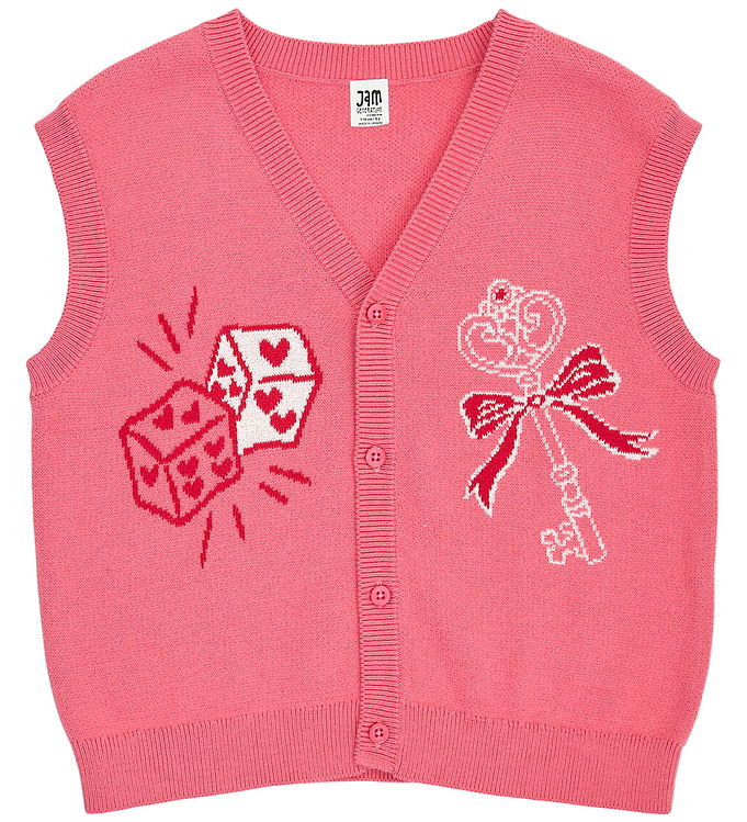Jam Generation Vest - Strik - Rose
