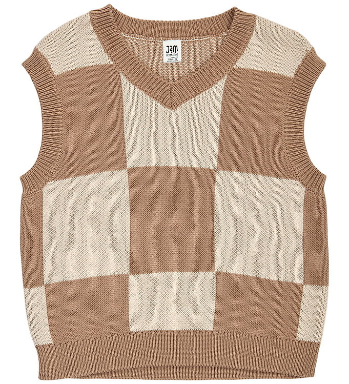 Jam Generation Vest - Strik - Beige