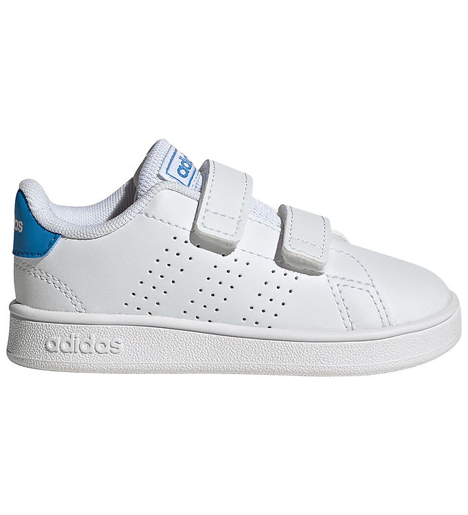 adidas Performance Sko - Advantage - Cloud White/Lucid Ray Blue