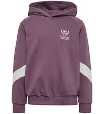 Hummel Hættetrøje - hmlJr - Loose - Flint
