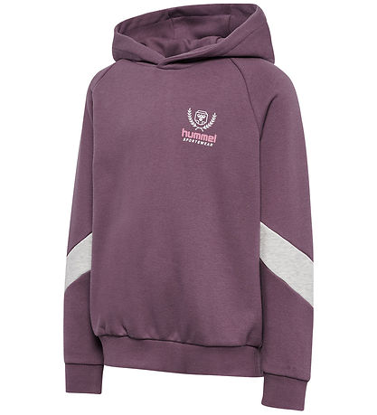 Hummel Hættetrøje - hmlJr - Loose - Flint