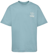 Hummel T-shirt - hmlJr - Loose - Tourmaline