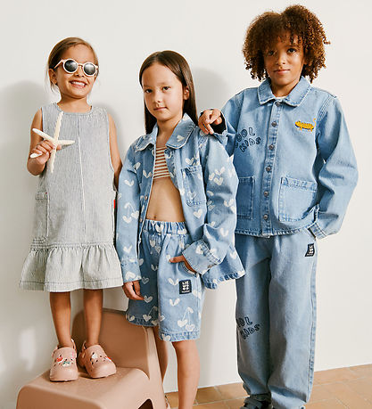 Liewood Denimjakke - Kinsley  Placemaen - Cool Kids/Light Blue D
