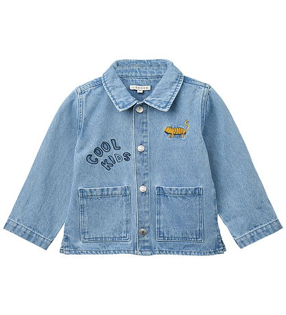 Liewood Denimjakke - Kinsley  Placemaen - Cool Kids/Light Blue D