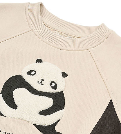 Liewood Sweatshirt - Aude - Panda/Sandy/Dark Grey