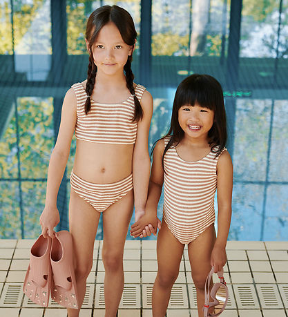 Liewood Badedragt - Bianco - UV40+ - Coral Blush/Creme de la Cre