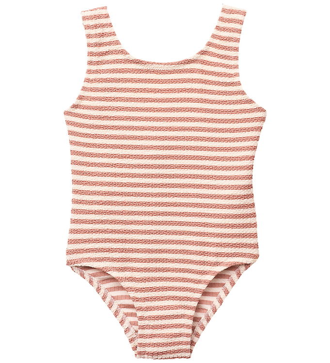 Liewood Badedragt - Bianco - Coral Blush/Creme de la Creme