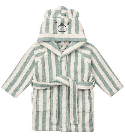 Liewood Badekåbe -  Lily - Peppermint/Creme de la Creme