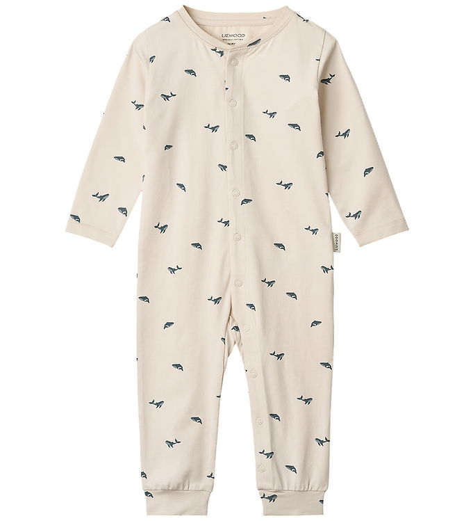 Liewood Natdragt - Birk - Mini Whale/Sandy