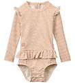Liewood Badedragt - Sille Baby - Y/D Stripe Pale Tuscany/Creme d