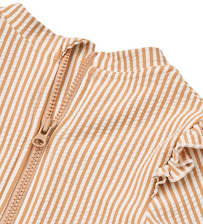 Liewood Badedragt - Sille Baby - Y/D Stripe Pale Tuscany/Creme d