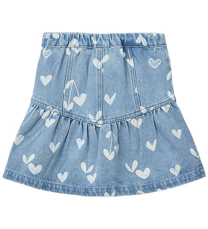 Liewood Nederdel - Denim - Dayla - Sweathearts/Light Blue Denim