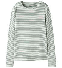 Name It Bluse - Rib - NkfKommaku - Green Milieu
