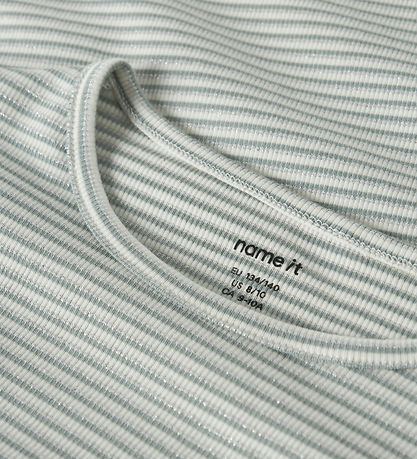 Name It Bluse - Rib - NkfKommaku - Green Milieu
