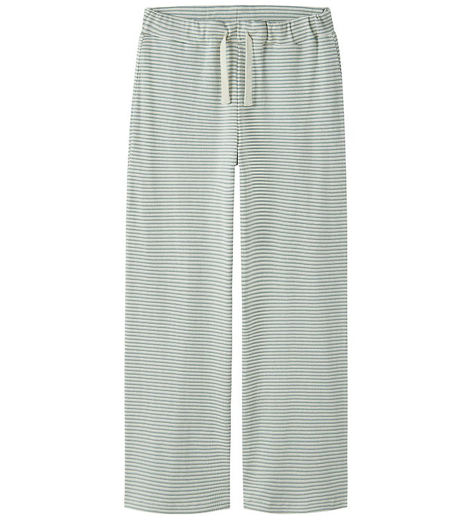 NAME IT Brede Bukser Kommaku Green Milieu
