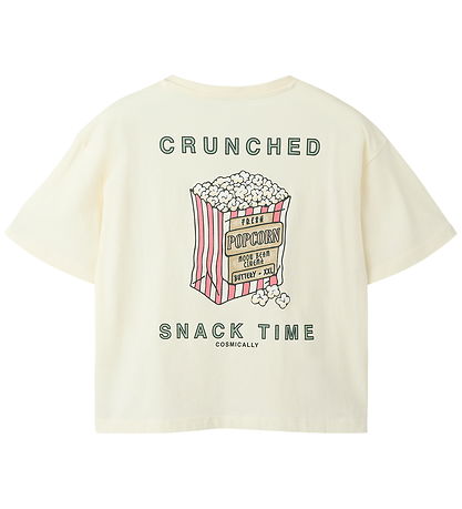 Name It T-shirt - NkfKean - Antique White