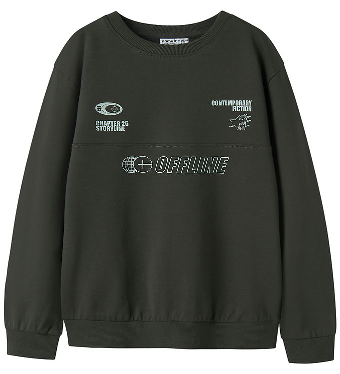 Name It Sweatshirt - NkmKas - Peat