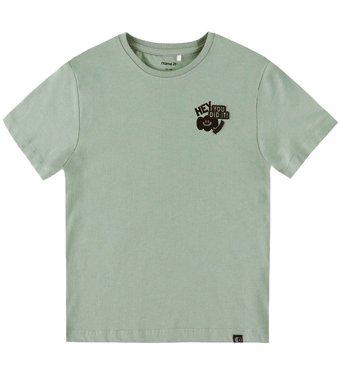 NAME IT T-shirt Knaso Green Milieu