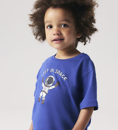 Name It T-shirt - NmmKasil - Deep Ultramarine