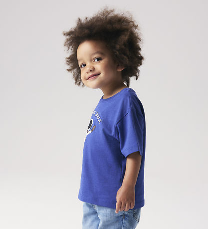 Name It T-shirt - NmmKasil - Deep Ultramarine