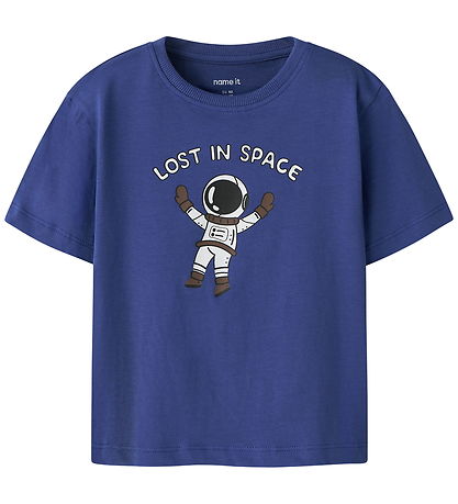 Name It T-shirt - NmmKasil - Deep Ultramarine