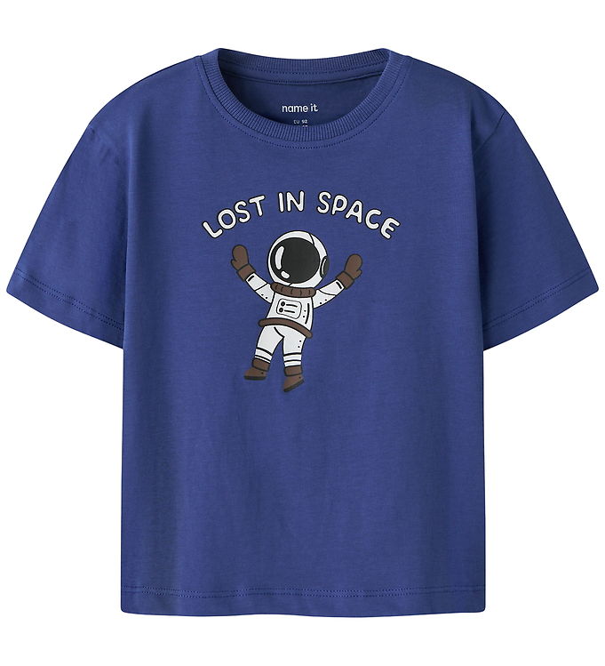 NAME IT T-shirt Kasil Deep Ultramarine