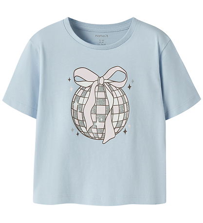 Name It T-shirt - NmfKatrina - Sheer Blue