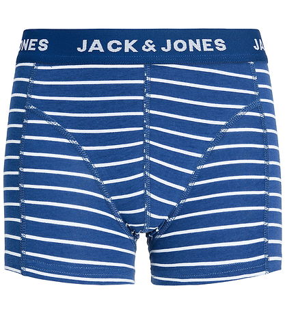 Jack & Jones Boxershorts - JackEvin - 3-pak - Blue/Bellwether