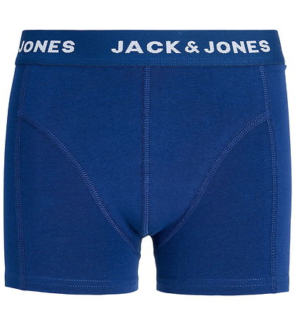 Jack & Jones Boxershorts - JackEvin - 3-pak - Blue/Bellwether
