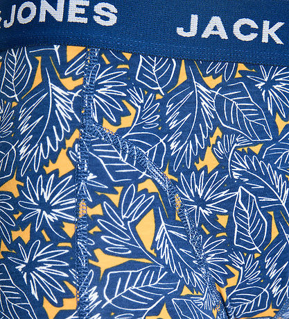 Jack & Jones Boxershorts - JackEvin - 3-pak - Blue/Bellwether