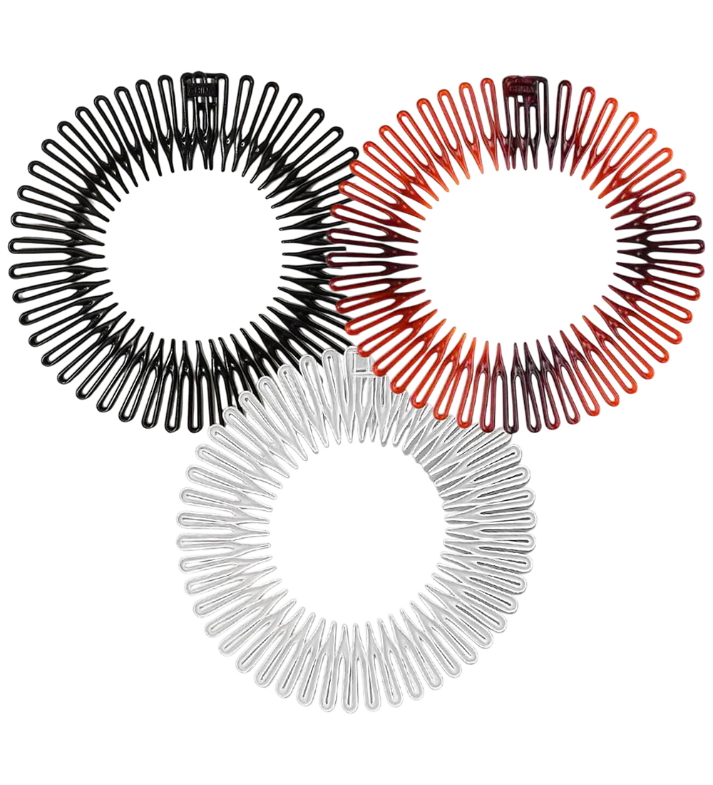 By Stær Haarband - Eli - Zig Zacken - 3er-Pack - Multi - By Stær - One Size - Haarschmuck
