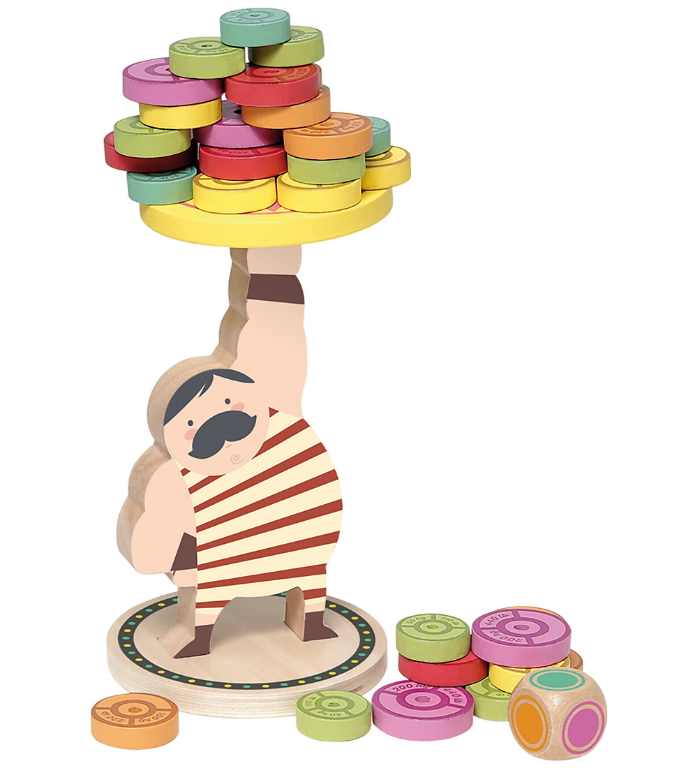 Vilac Geschicklichkeitsspiel - 24 cm - Holz - Gaston Biscotti - Vilac - One Size - Spiele