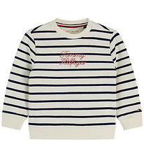 Tommy Hilfiger Bluse - Ancient White Stripes