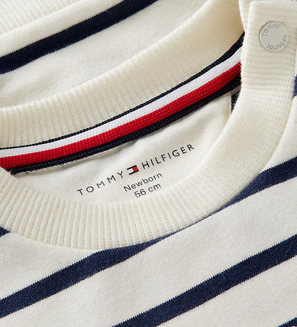 Tommy Hilfiger Bluse - Ancient White Stripes
