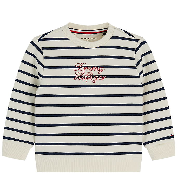 Tommy Hilfiger Bluse - Ancient White Stripes