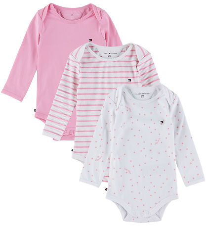 Tommy Hilfiger Gaveæske - Body l/æ - 3-pak - Classic Pink