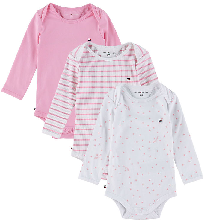 Tommy Hilfiger Gaveæske - Body l/æ - 3-pak - Classic Pink