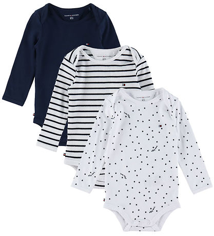 Tommy Hilfiger Gaveæske - Body l/æ - 3-pak - Dark Night Navy