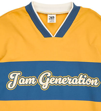 Jam Generation T-shirt - Bright Gold m. Print
