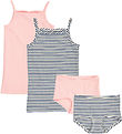 Jam Generations Undertøysett - 2-pack - Rib - Rosy/Hvit