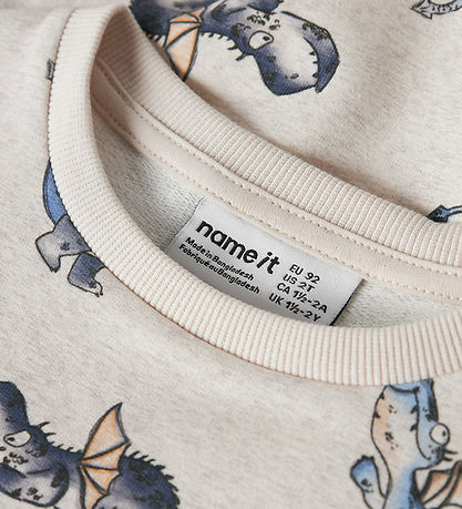 Name It Sweatshirt - NmmKasse - Peyote Melange