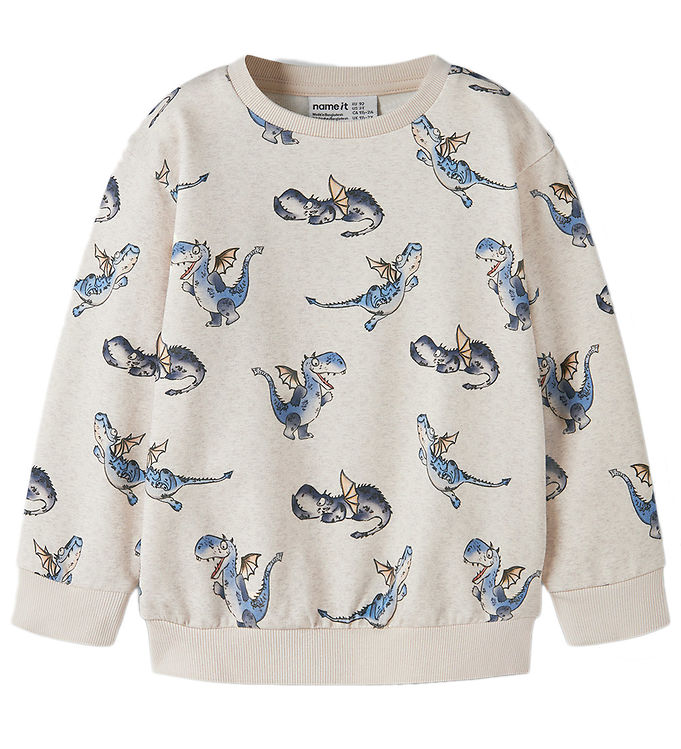 Name It Sweatshirt - NmmKasse - Peyote Melange